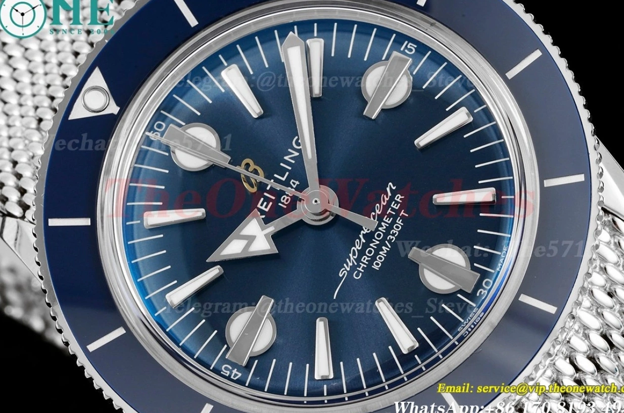 SS 42mm Blue A2824 '57 GF SS Superocean Heritage 0126